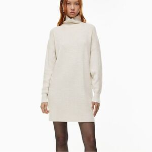 Aritzia Merino Wool Cotton Sweater Dress 
Size L